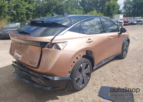 2023 Nissan Ariya Platinum+ z USA, uszkodzony, nr VIN JN1DF0CD7PM707522